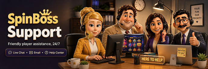 SpinBoss Casino Support